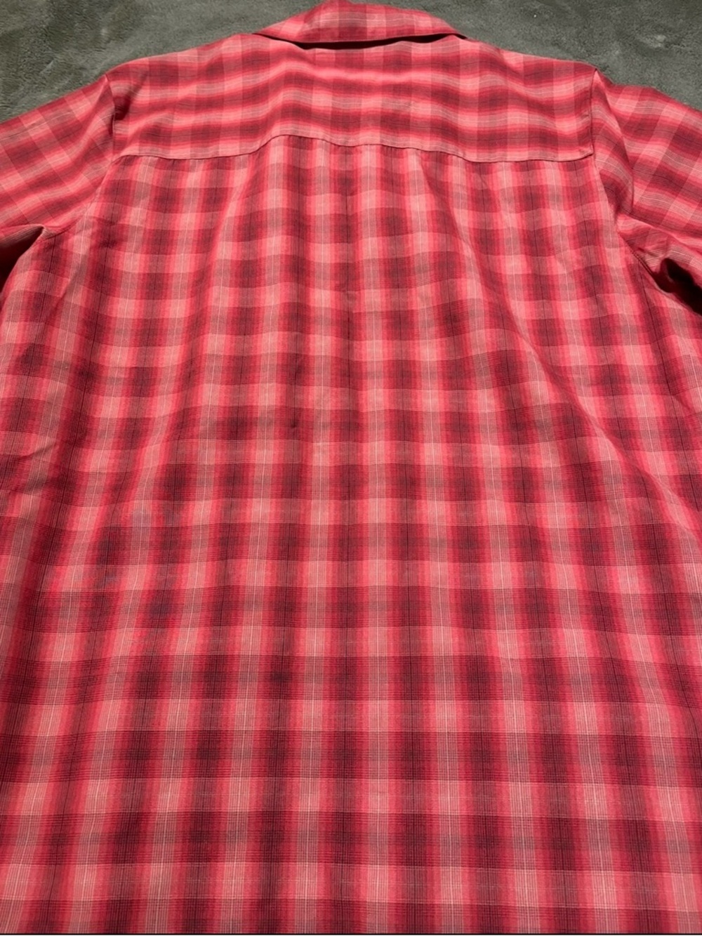 Villager Sport Red Plaid Button-Up Shirt